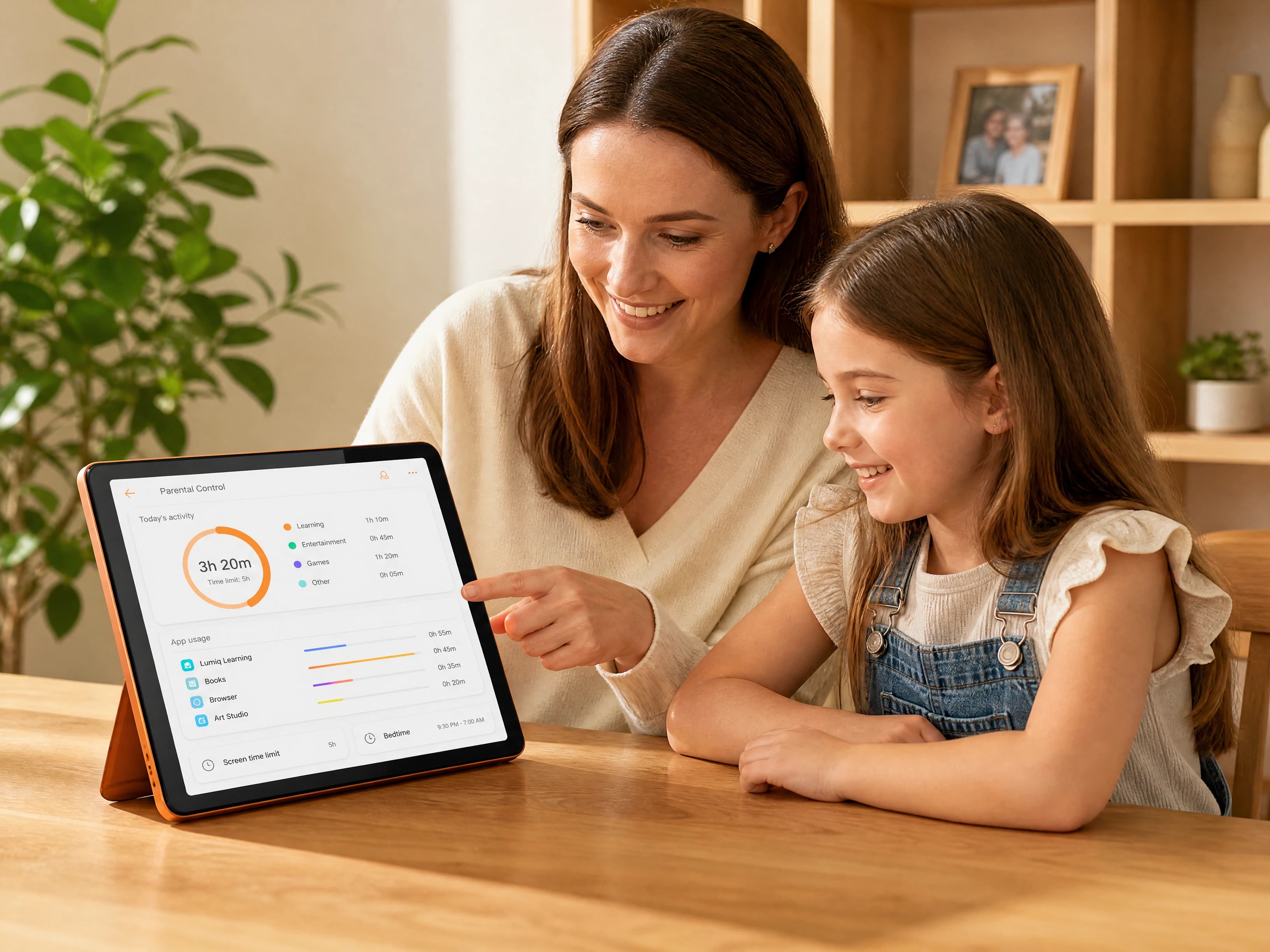 A Parent Center built for trust — protected by your PIN